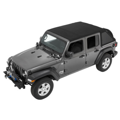 Trektop NX black BESTOP - Jeep Wrangler JLU 4 porte