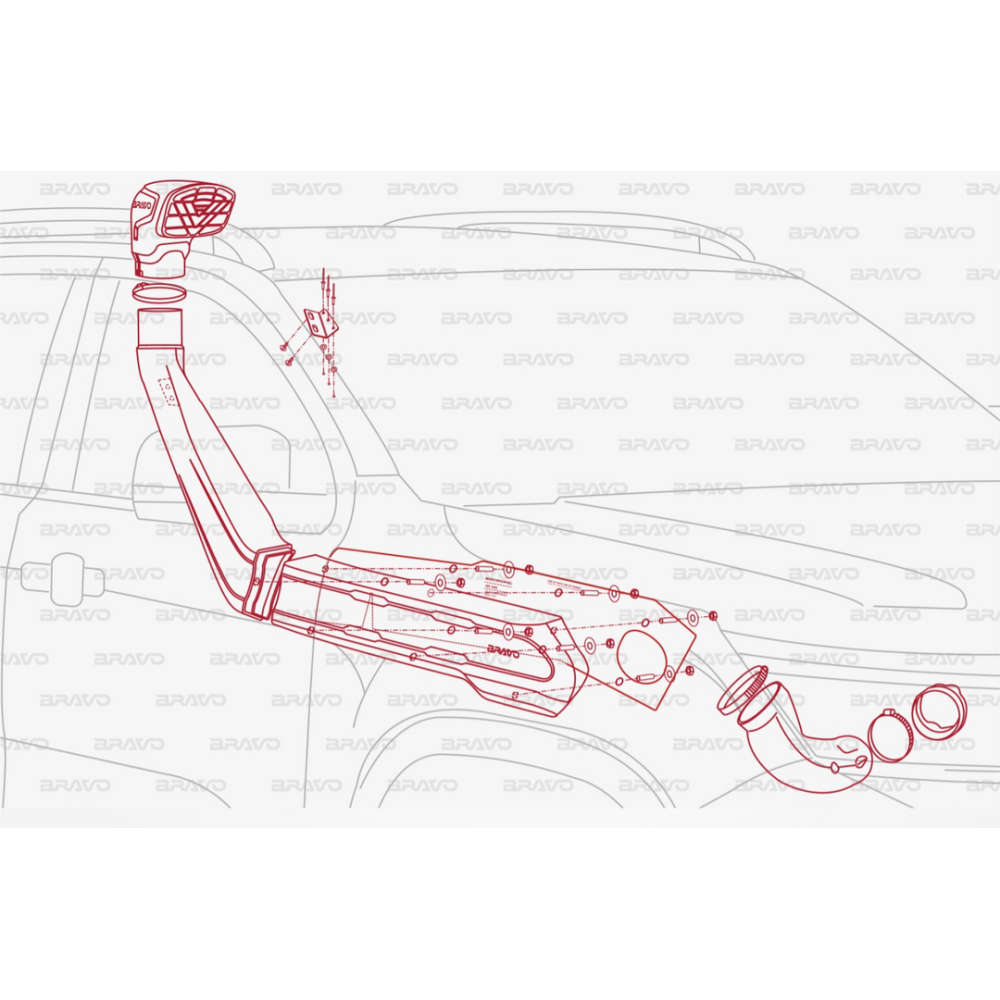 Snorkel Volkswagen Amarok dal 2023