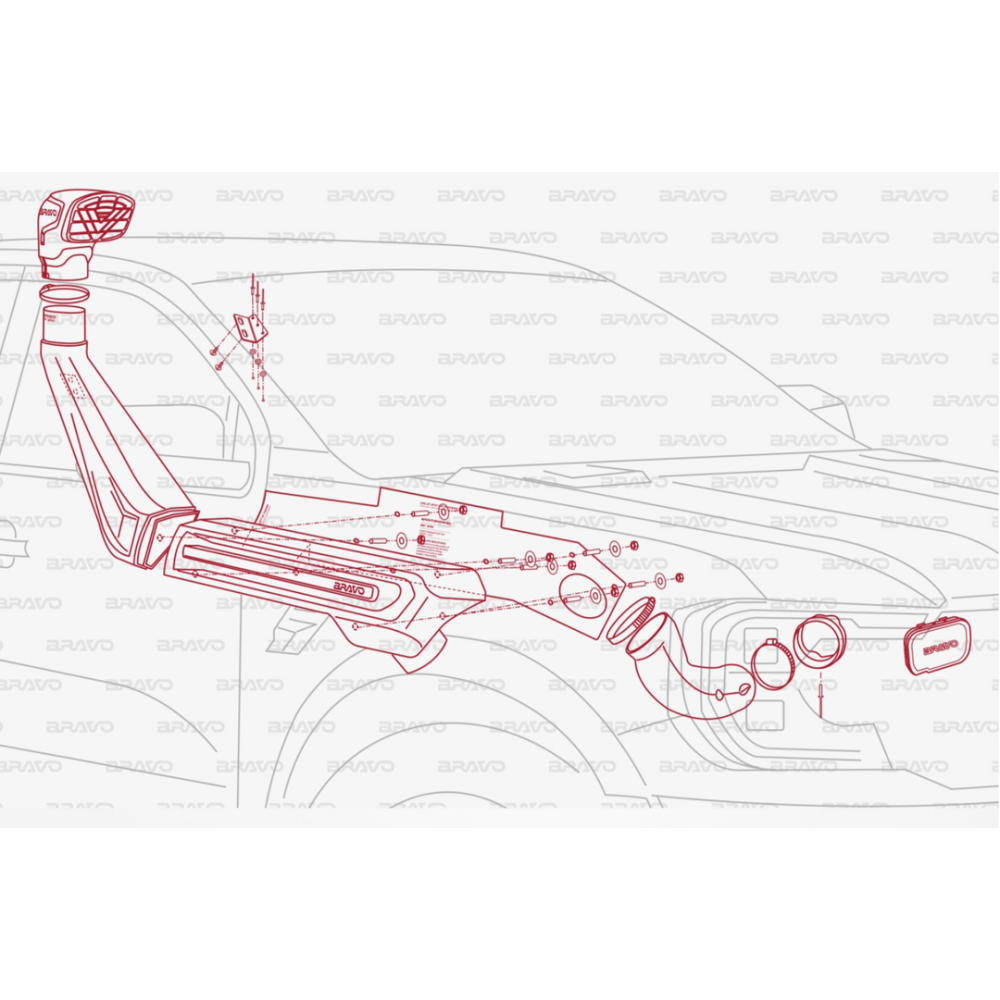 Snorkel Ford Ranger PX dal 2023