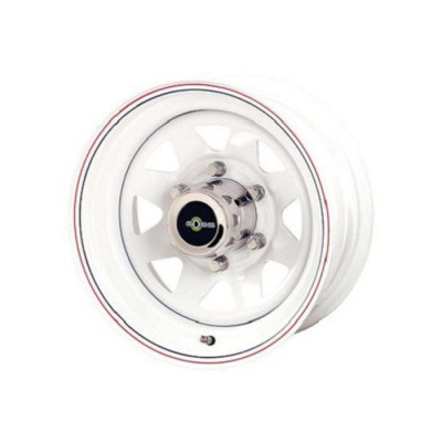 Cerchio GOSS Triangular bianco – 5×165.1 Land Rover