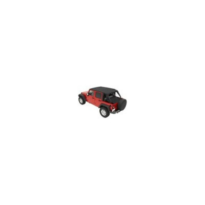 Header Bikini top versione safari - Jeep Wrangler JK 4 porte dal 2007 al 2009