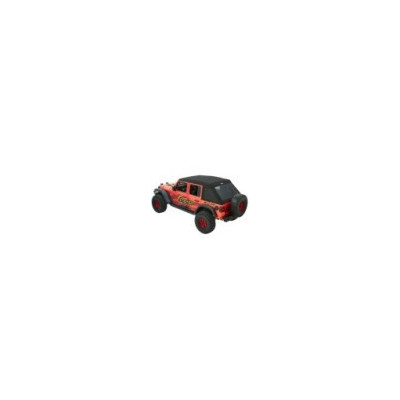 Trektop ULTRA black TWILL BESTOP - Jeep Wrangler JLU 4 porte